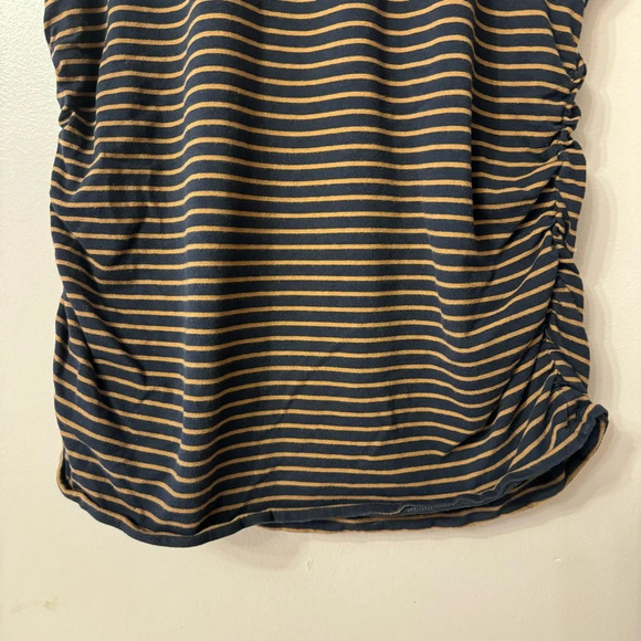 Michael Kors Black and Brown Striped Top - Picture 3 of 8